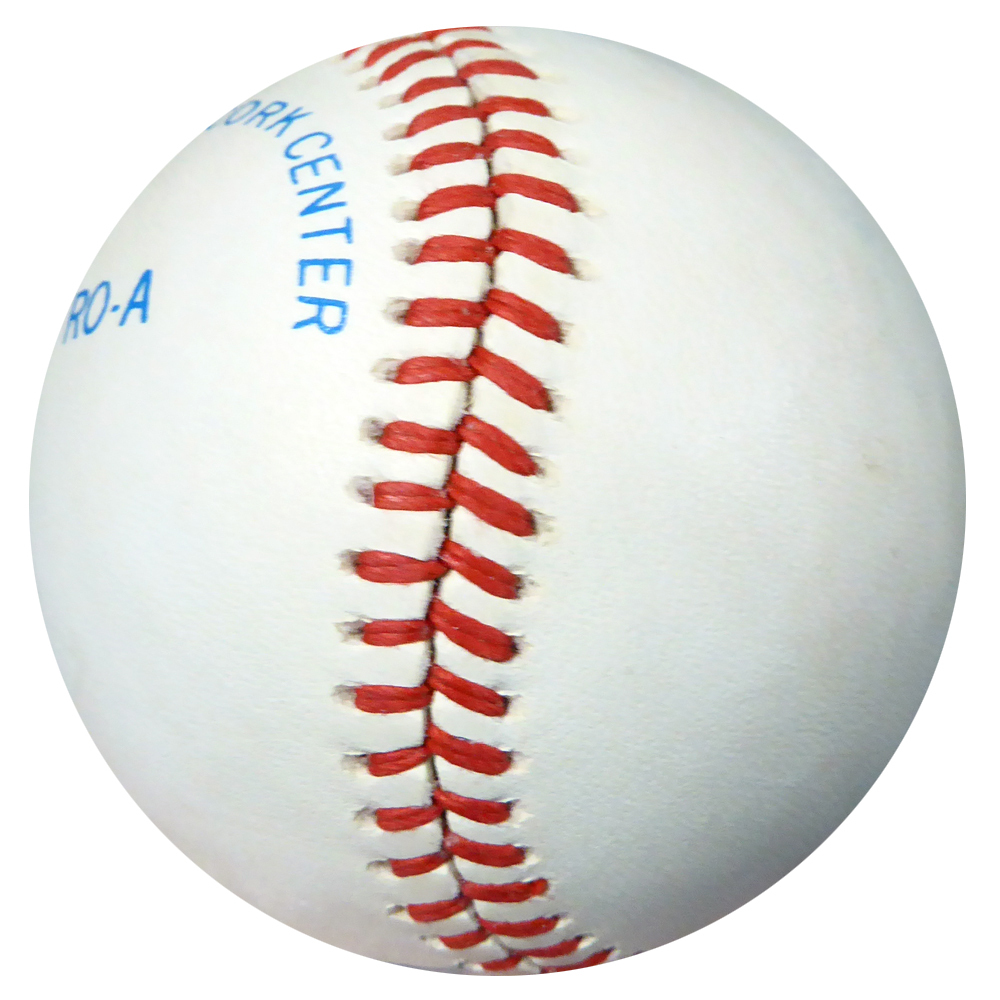 Charlie Mitchell Autographed Official Al Baseball Boston Red Sox PSA/DNA Image a