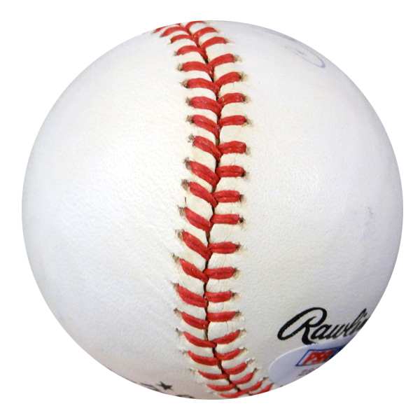 Charlie Neal Autographed Official Nl Baseball Brooklyn Dodgers PSA/DNA Image a