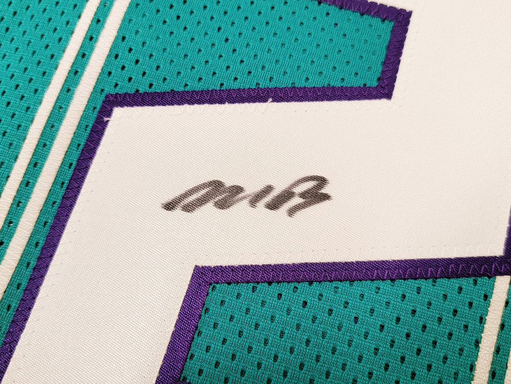 Charlotte Hornets Lamelo Ball Autographed Teal Jersey JSA Image a
