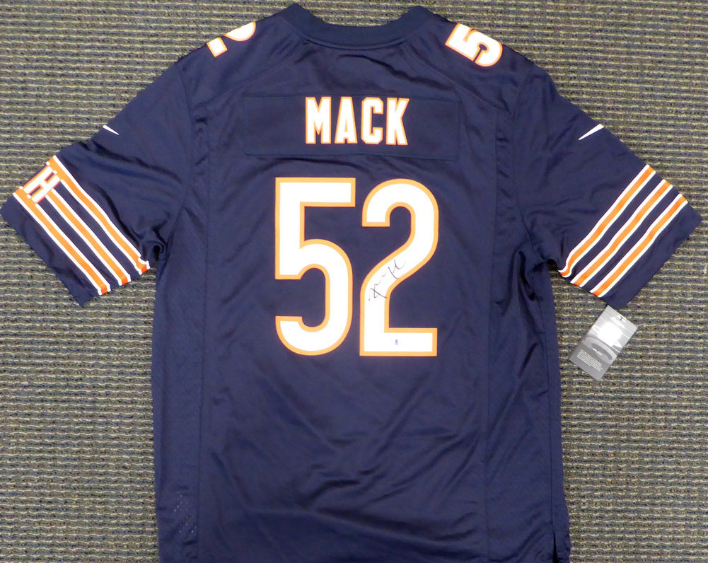Khalil mack signed jersey best sale