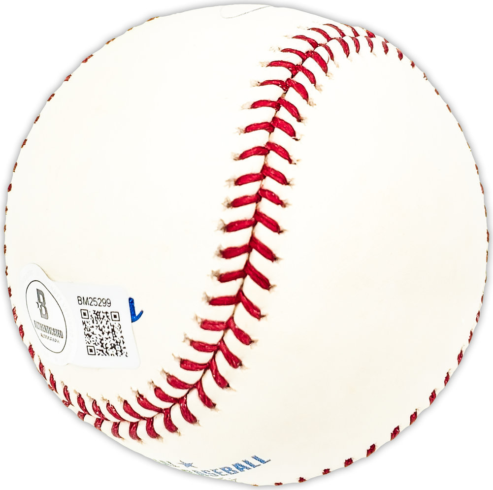 Chris Coghlan Autographed Official MLB Baseball Chicago Cubs Beckett Beckett Qr #Bm25299 Image a