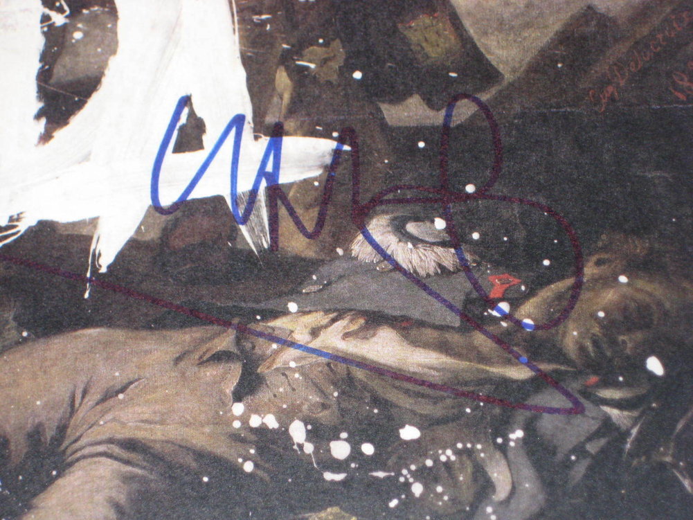 Chris Martin Autographed Signed Coldplay Viva La Vida Lp Cover