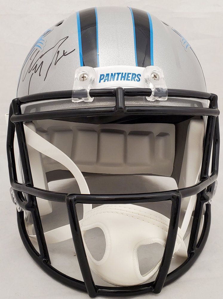 CHRISTIAN McCAFFREY Autographed Carolina Panthers Speed Authentic