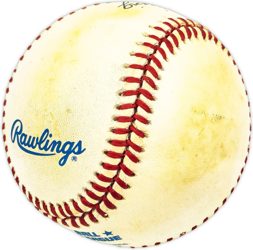 Chuck Diering Autographed Official Al Baseball New York Giants #229589 Image a