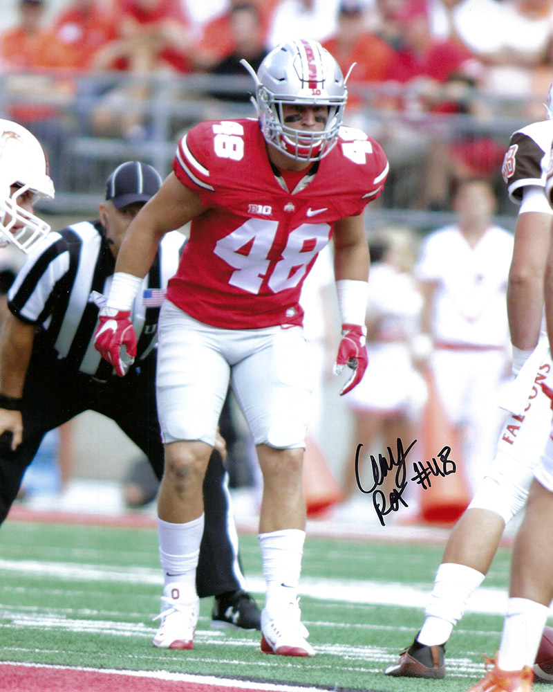Clay Ratterman OSU 8-1 8x10 Photo - Certified Authentic Image a