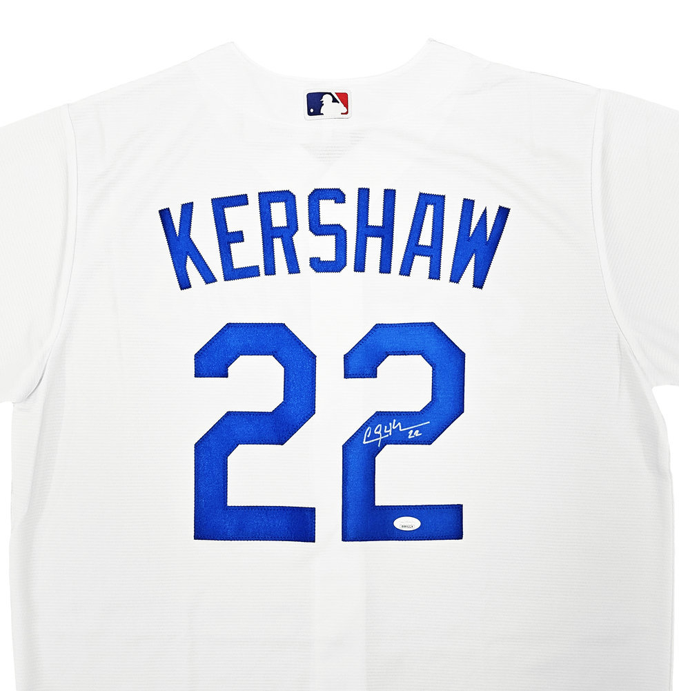 Clayton Kershaw Los Angeles Dodgers Jersey white