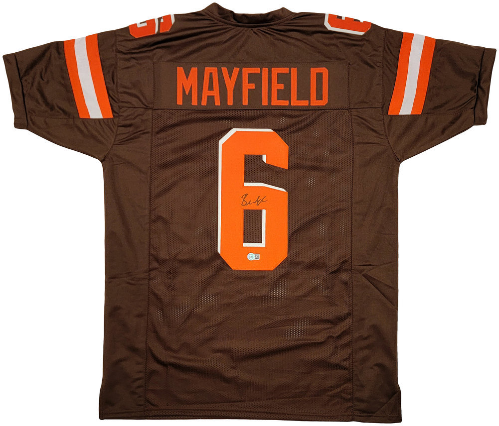 Baker Mayfield Autographed Signed Cleveland Browns Brown Jersey