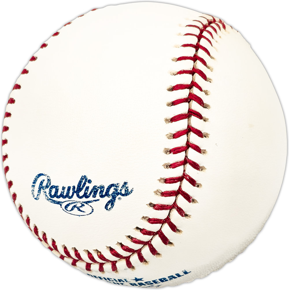 Clyde King Autographed Official MLB Baseball Brooklyn Dodgers "1944 Dodgers" #225642 Image a