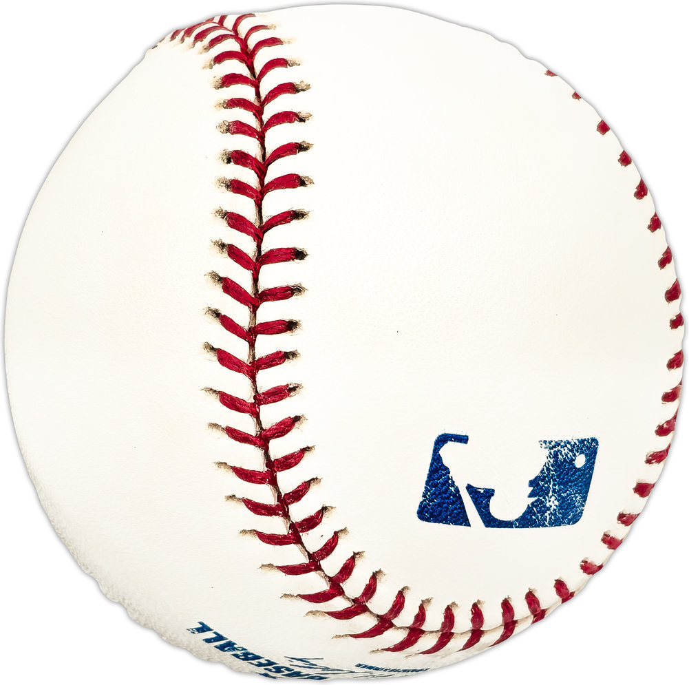 Clyde King Autographed Official MLB Baseball Brooklyn Dodgers "1944 Dodgers" #225642 Image a