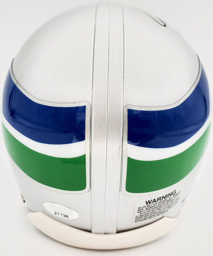 Cortez Kennedy Autographed Signed Seattle Seahawks Throwback Mini Helmet Beckett Beckett Image a