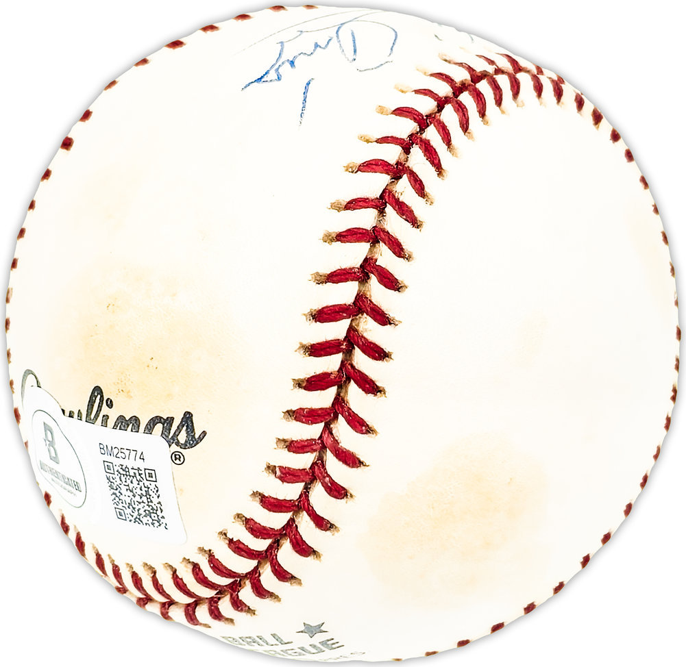 Manuel "Curly" Onis Autographed Signed Official Nl Baseball Brooklyn Dodgers Beckett Beckett Qr #Bm25774 Image a