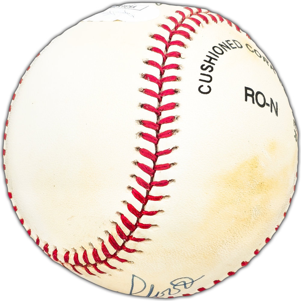 Curt Flood Autographed Official Nl Baseball St. Louis Cardinals Single Signed JSA Image a