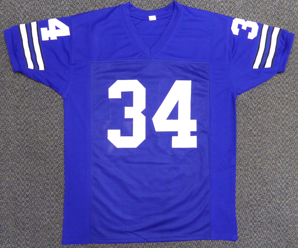 Dallas Cowboys Cornell Green Autographed Blue Jersey Beckett Beckett Image a