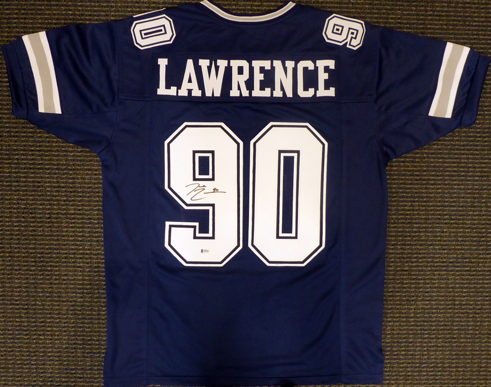 demarcus lawrence autographed jersey