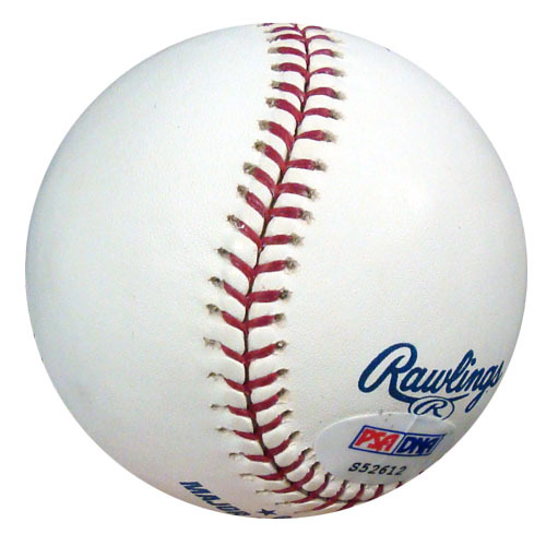 Dallas Mcpherson Autographed Official MLB Baseball Anaheim Angels PSA/DNA Image a
