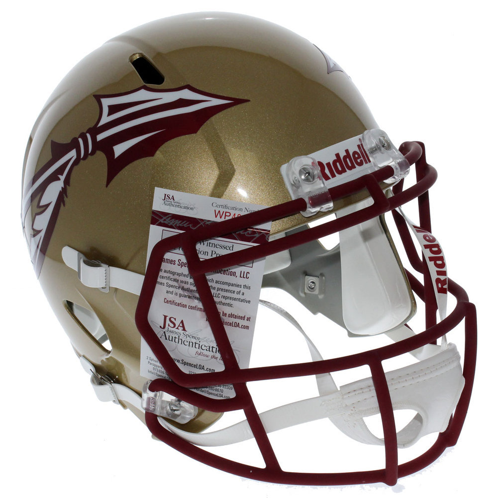 Dalvin Cook Autographed Signed Florida State Seminoles Riddell Full Size Speed Replica Helmet - JSA