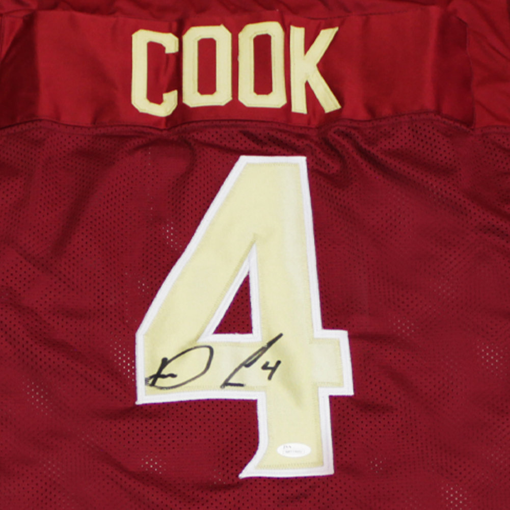 Dalvin Cook Autographed Signed Florida State Seminoles Garnet