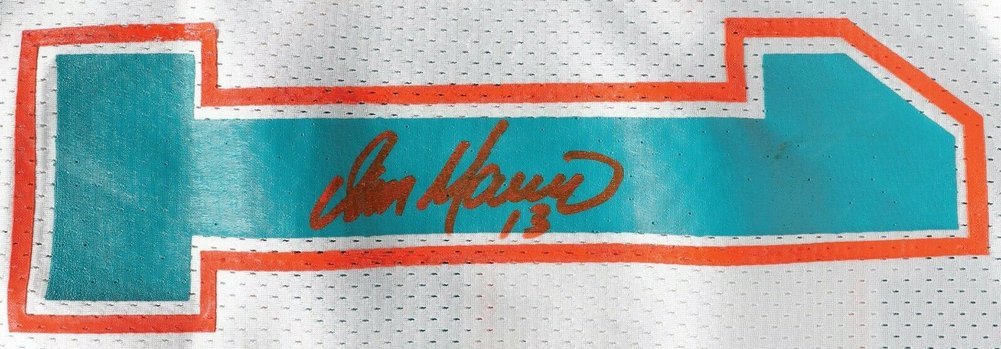 Dan Marino Autographed Signed The Finest 1992 Game Used Miami Dolphins Jersey Mears A10 PSA Image a