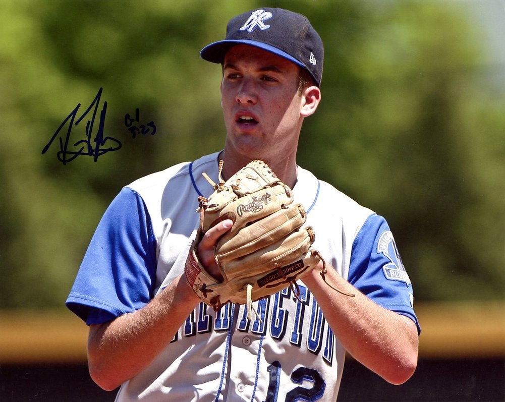 Danny Duffy Kansas City Royals Autographed 8x10 Photo - Certified Authentic Image a