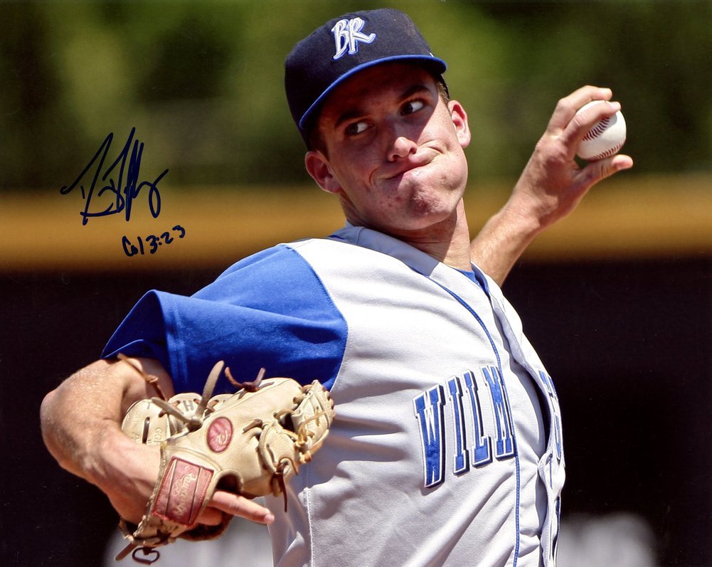 Danny Duffy Kansas City Royals Autographed 8x10 Photo - Certified Authentic Image a