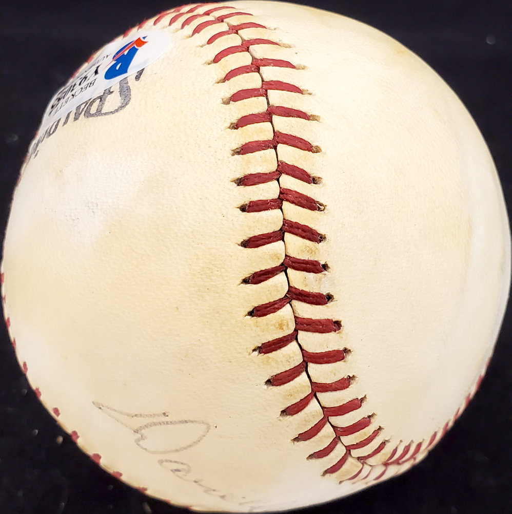 Darold Knowles Autographed Official Spalding Baseball Baltimore Orioles Beckett Beckett Image a