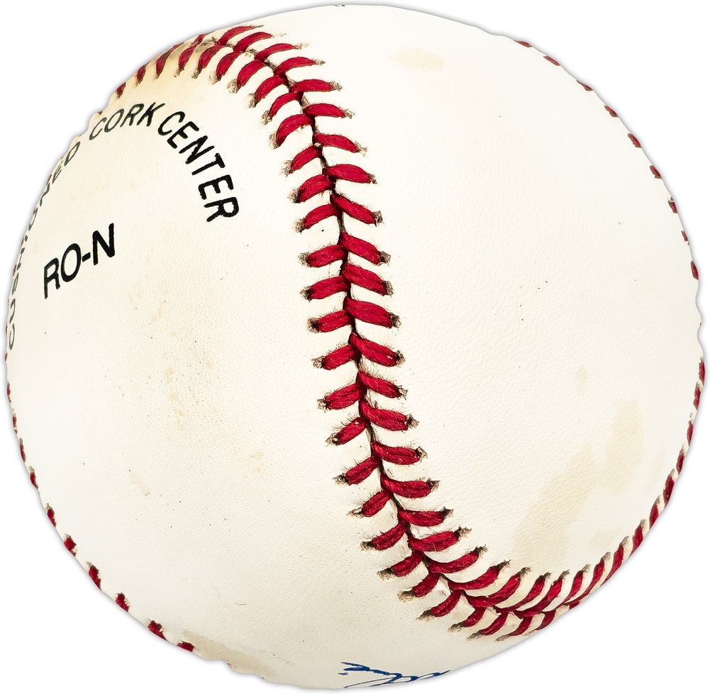 Dave Hollins Autographed Official Nl Baseball Philadelphia Phillies #225490 Image a