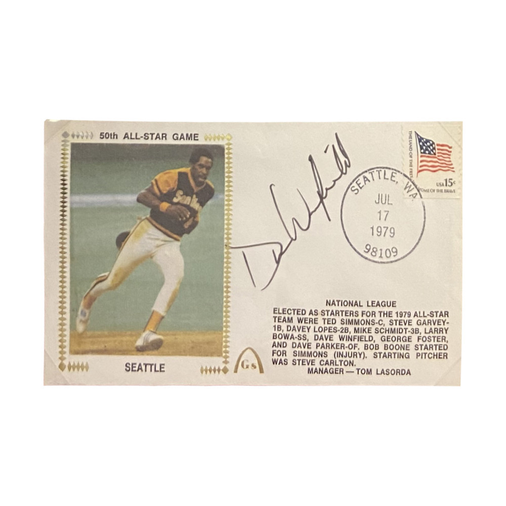 Dave Winfield Autographed Signed Framed First Day Cover - Certified Authentic Image a