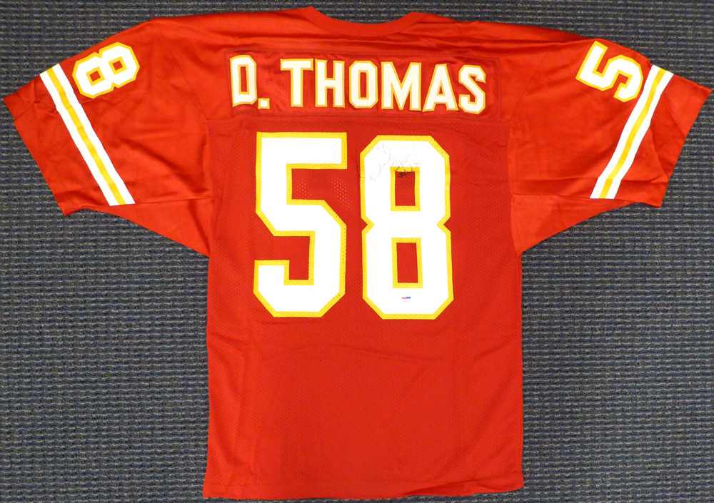 Derrick Thomas Autographed Signed 3X8 Check Kansas City Chiefs PSA/DNA Image a