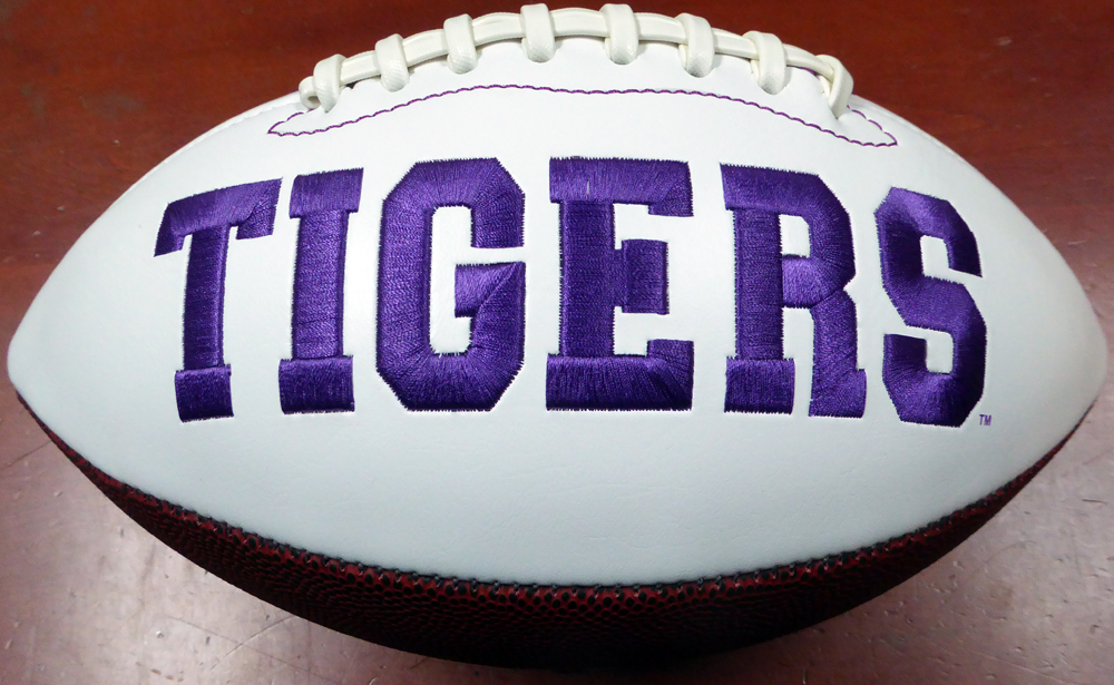Deshaun Watson Autographed Clemson Tigers White Logo Football Beckett Beckett Image a