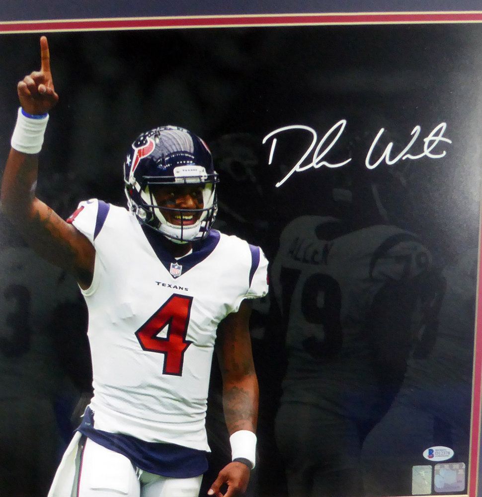 Deshaun Watson Autographed Signed Framed 16x20 Photo ...