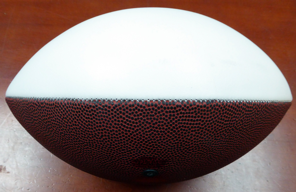 Deshaun Watson Autographed Houston Texans White Logo Football Beckett Beckett Image a
