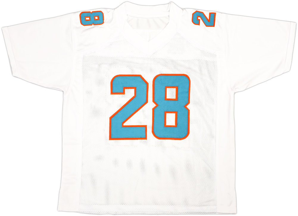 Miami Dolphins De'von Achane Autographed White Jersey Beckett Beckett Witness #221540 Image a