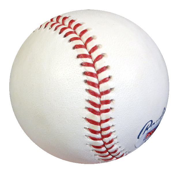 Dioner Navarro Autographed Official MLB Baseball New York Yankees PSA/DNA Image a