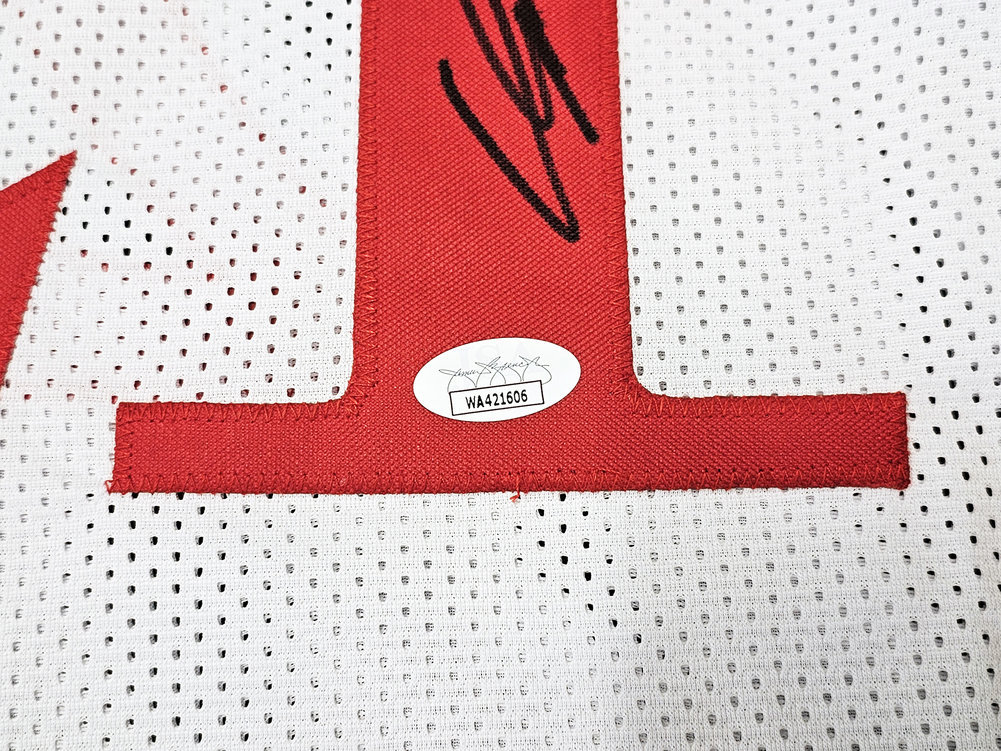 Atlanta Hawks Dominique Wilkins Autographed White Jersey JSA Image a