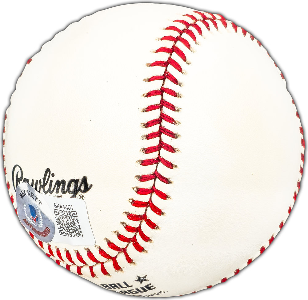 Don Drysdale Autographed Signed Official Nl Baseball Los Angeles Dodgers Beckett Beckett Image a