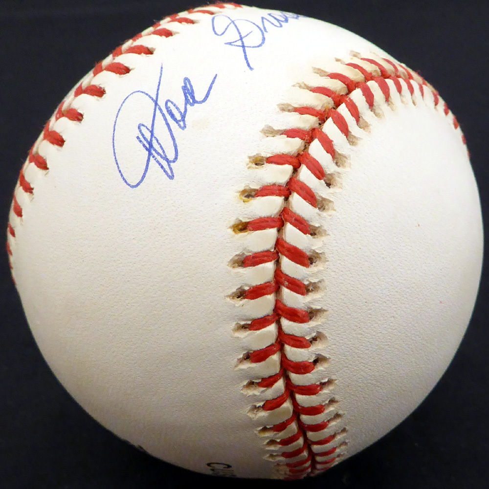 Don Gross Autographed Official Nl Baseball Cincinnati Reds, Pittsburgh Pirates Beckett Beckett Image a