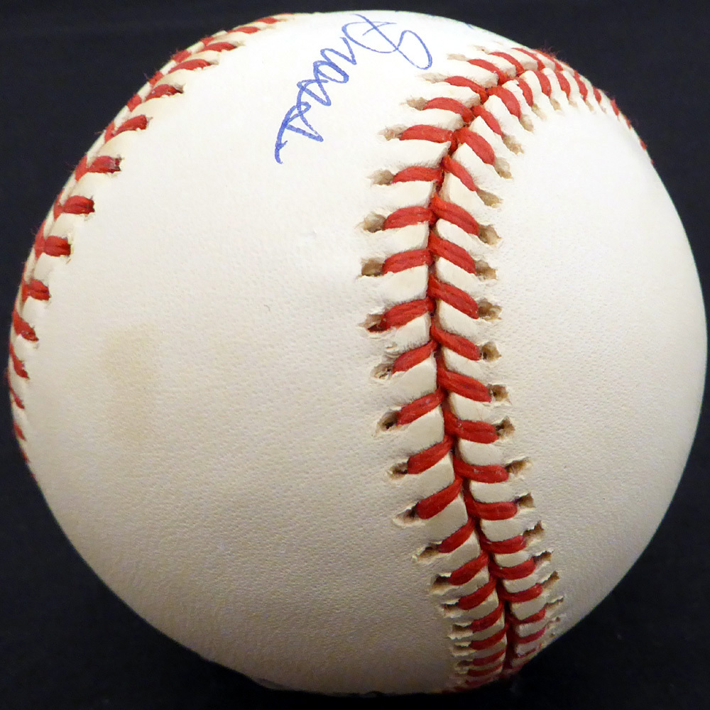 Don Gross Autographed Official Nl Baseball Cincinnati Reds, Pittsburgh Pirates Beckett Beckett Image a