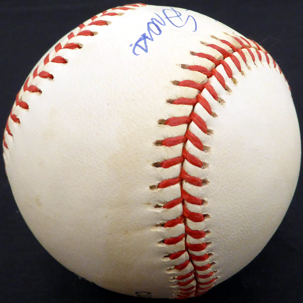 Don Gross Autographed Official Nl Baseball Cincinnati Reds, Pittsburgh Pirates Beckett Beckett Image a
