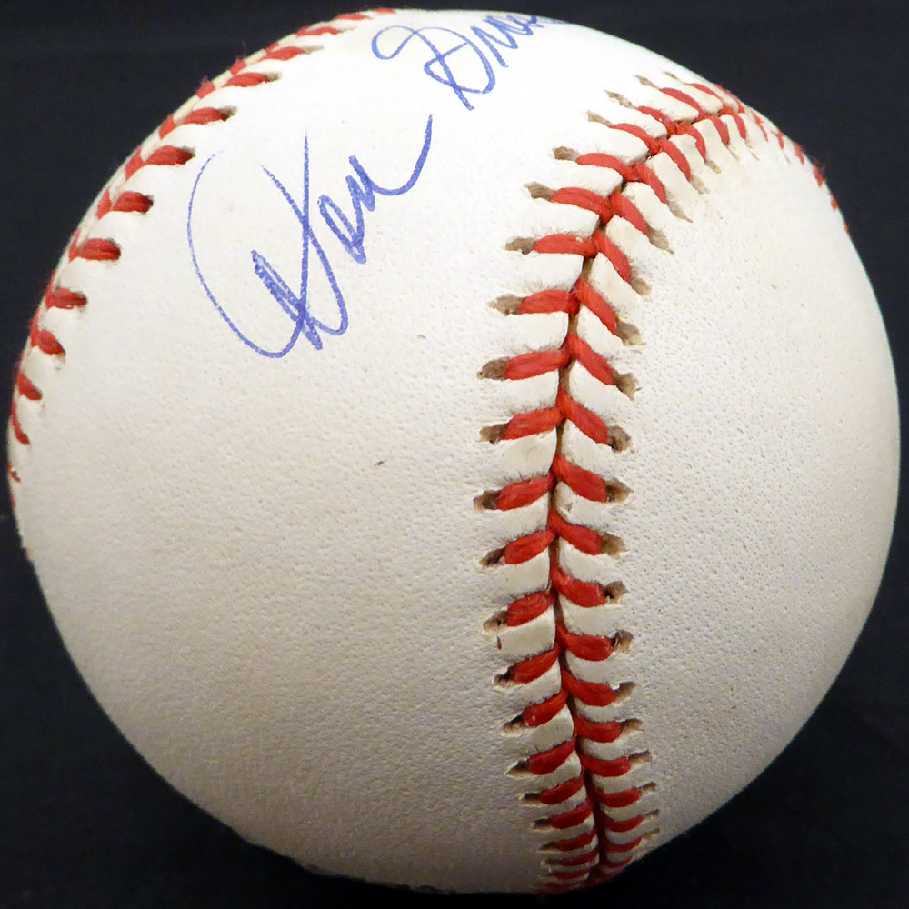 Don Gross Autographed Official Nl Baseball Cincinnati Reds, Pittsburgh Pirates Beckett Beckett Image a