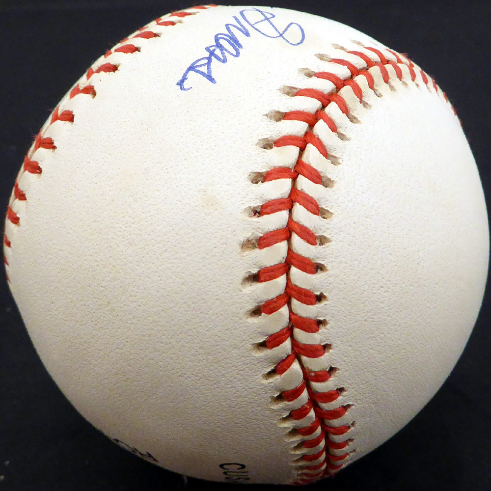 Don Gross Autographed Official Nl Baseball Cincinnati Reds, Pittsburgh Pirates Beckett Beckett Image a