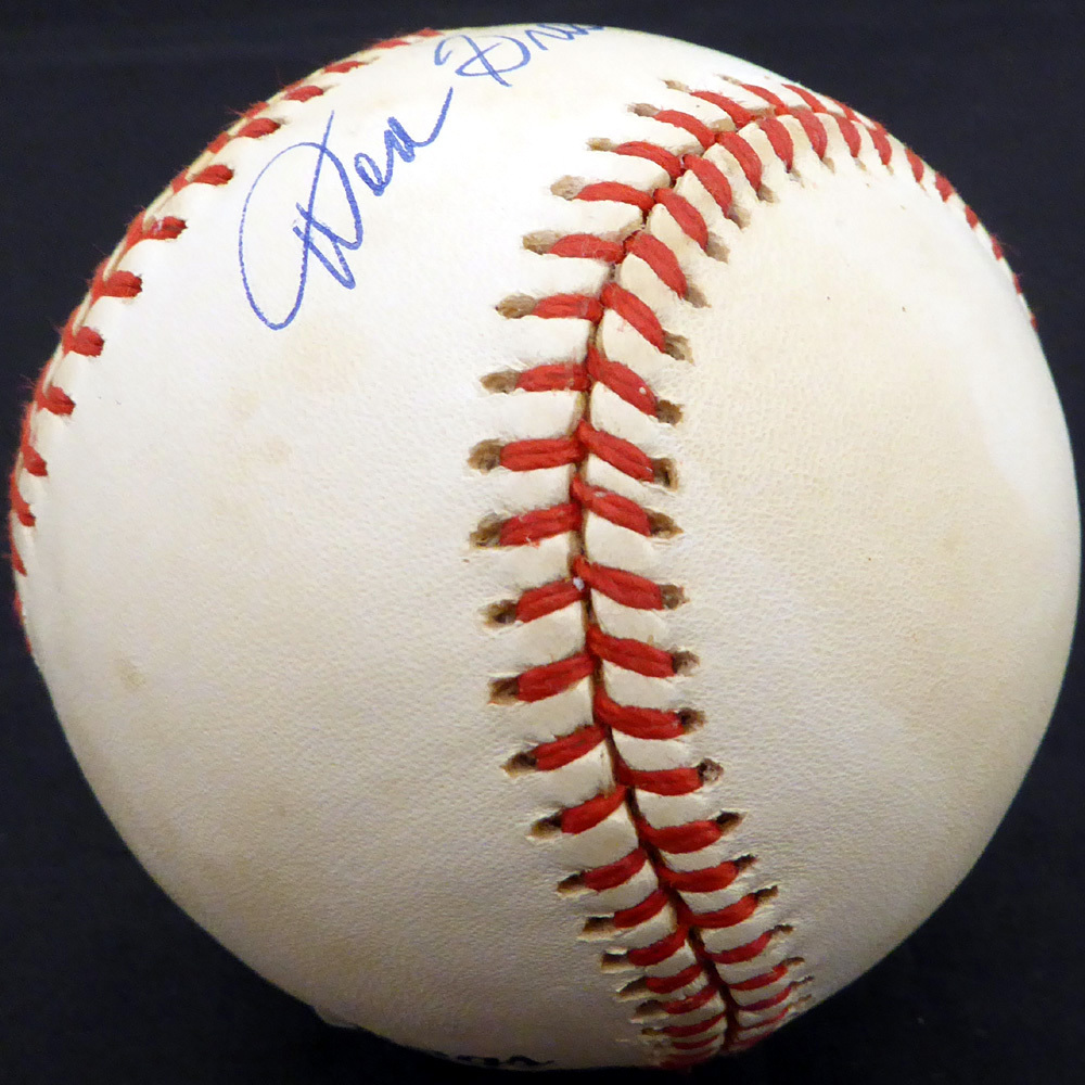 Don Gross Autographed Official Nl Baseball Cincinnati Reds, Pittsburgh Pirates Beckett Beckett Image a