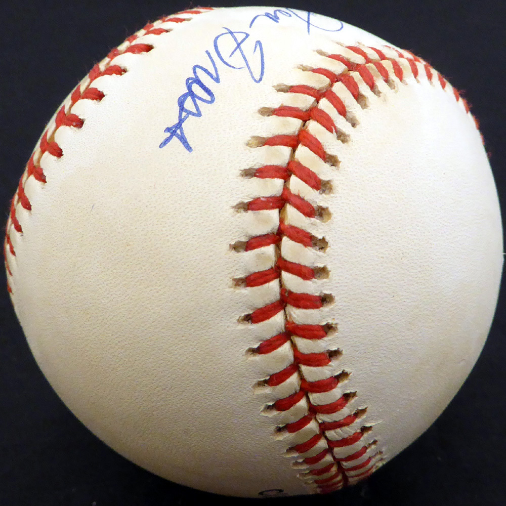 Don Gross Autographed Official Nl Baseball Cincinnati Reds, Pittsburgh Pirates Beckett Beckett Image a