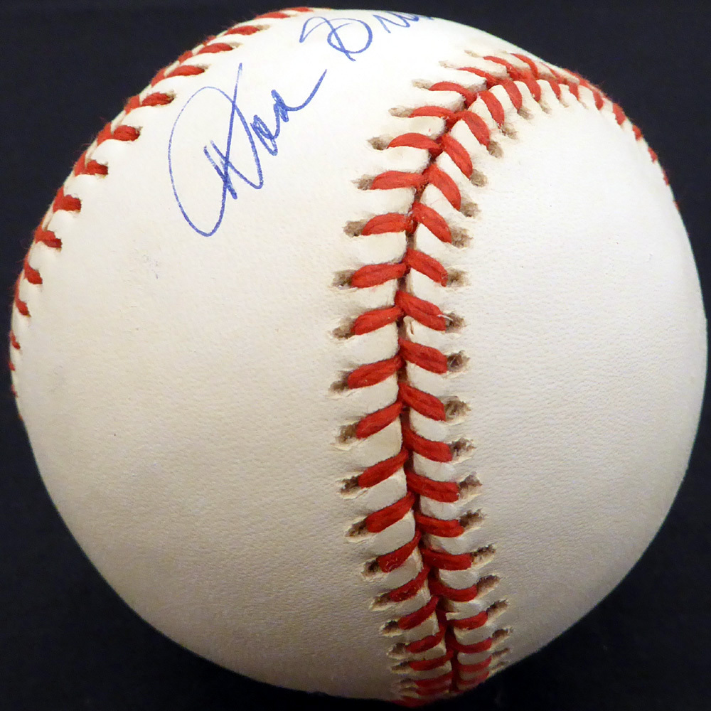 Don Gross Autographed Official Nl Baseball Cincinnati Reds, Pittsburgh Pirates Beckett Beckett Image a