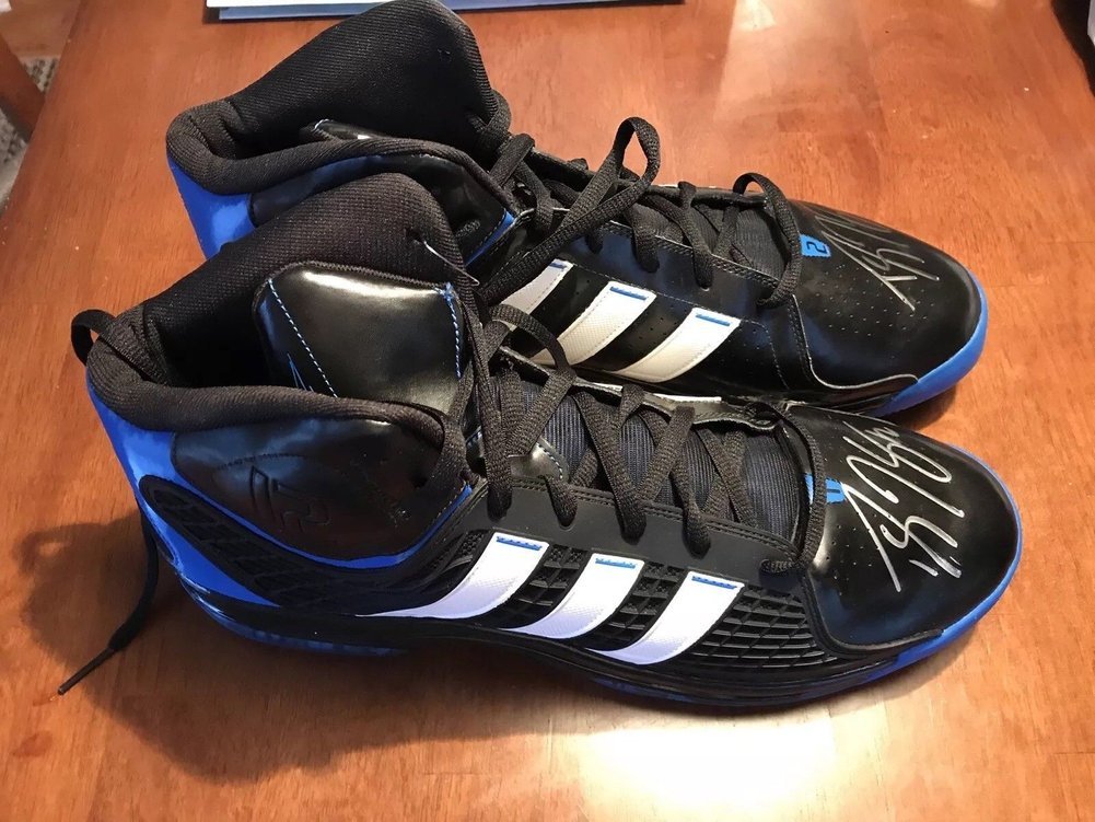 Dwight Howard Autographed Signed Basketball Shoes Size 18 Adipower