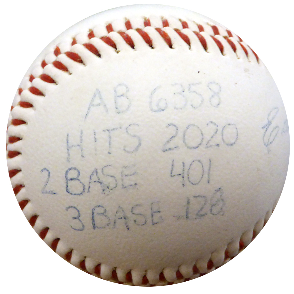 Earl Averill Autographed Seattle Mariners Logo Baseball Cleveland Indians Beckett Beckett Image a
