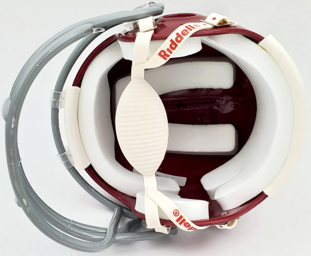 Eddie Lacy Autographed Alabama Crimson Tide Mini Helmet Mcs Holo #124650 Image a