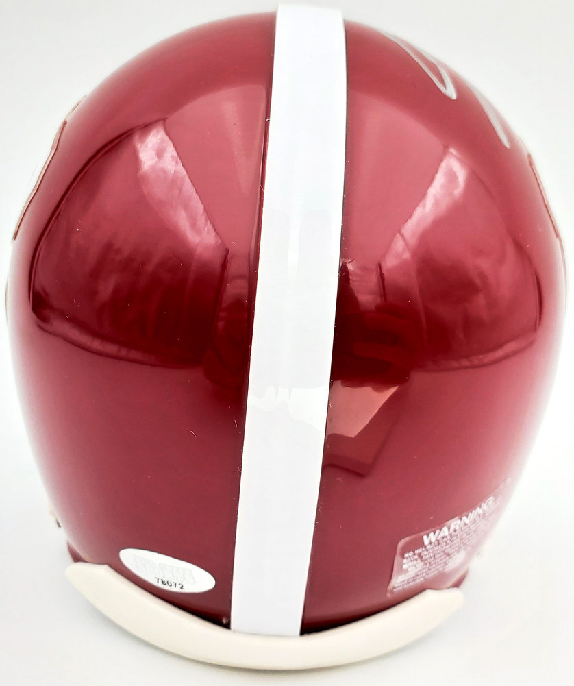 Eddie Lacy Autographed Alabama Crimson Tide Mini Helmet Mcs Holo #124650 Image a