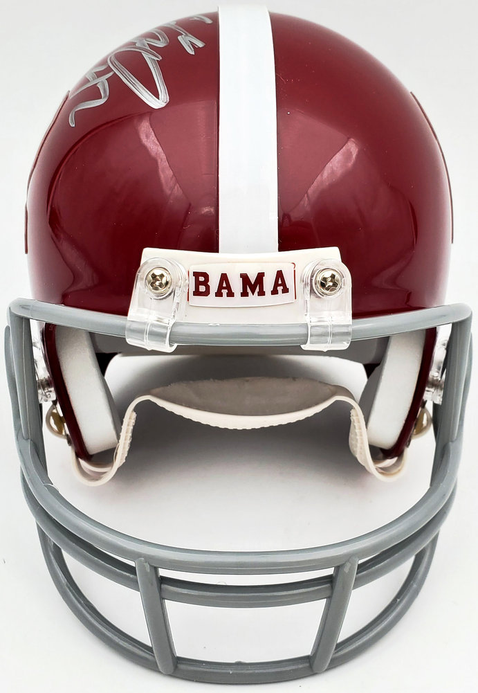 Eddie Lacy Autographed Alabama Crimson Tide Mini Helmet Mcs Holo #124650 Image a