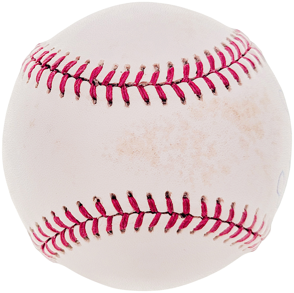 Eddie Layton Autographed Official Al Baseball New York Yankees Beckett Beckett Image a
