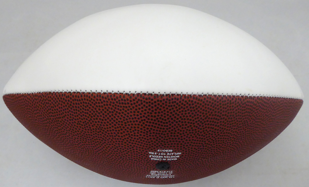 Ezekiel Elliott Autographed Dallas Cowboys White Logo Football Beckett Beckett Image a